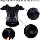 Webetop Adults Dirt Bike Body Chest Spine Protector Armor Vest for Skiing  M for height 5.4'-5.7'