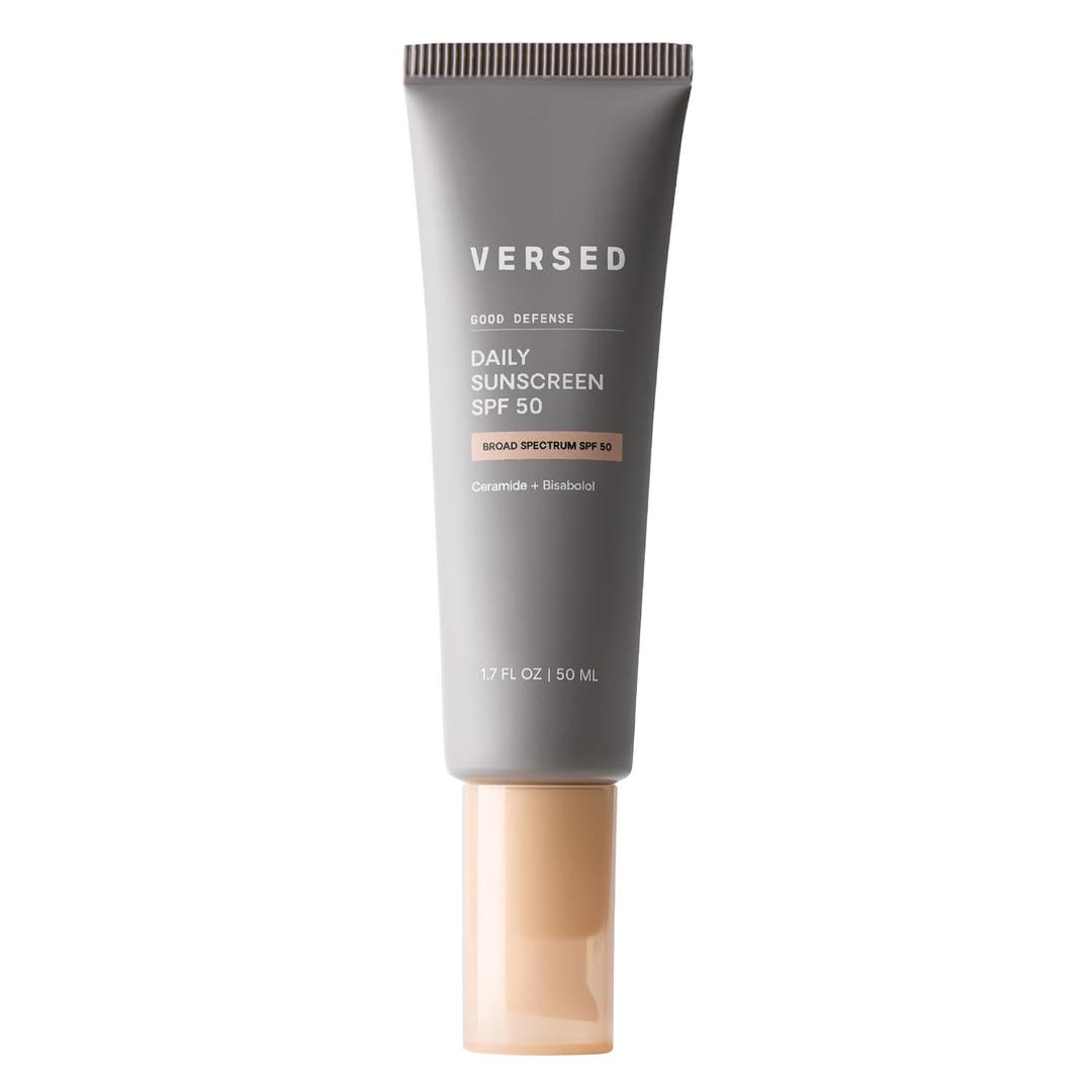VERSED Good Defense Daily Broad Spectrum Face Sunscreen SPF 50 | 1.7 Oz