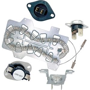 Dryer Heating Element Thermostat Kit fit for Samsung DVE41A3000W/A3 DVE45T3200W/A3 DVE45T3400P/A3 DVE45T3400V/A3 DVE45T3400W/A3 DVE45R6100C/A3 DVE45R6100W/A3 DVE45R6100P/A3 DVE45T6000W/A3