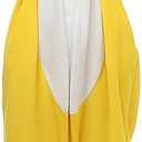 NAITOKE Animal Onesie Adults Halloween Costumes Cosplay Pajamas (Small, Yellow)