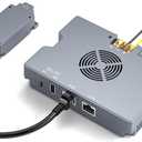 Starlink PoE Injector for Starlink Performance Series & Standar 4/ 4X, 350W Starlink Gen 3 PoE with Cable Adapter, 52V/6A DC, USB-A & Type-C, 9-36V Input, Smart Cooling, Rugged Aluminum Case