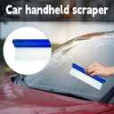 Car Handheld Scraper, Car Squeegee for Drying, Water Blade, Squeegee for Car, Non-Slip and Durable, Quick Drying, Suitable for Wiping Cars, Trucks, Mirrors, Boats, Etc (Single Row)