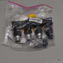 Melnor 65135AMZ 4 Way Lever Flow Through Valve Connector Bundle, Yellow, Black