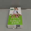 116PCS Wax Strips for Hair Removal, Facial Hair Removal For Women At Home Waxing Kit for Women Face and Body | 116 Waxing Strips & 8 Oil Wipes for All Skin Types