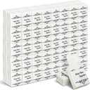 Therwen 100 Pack Wedding Happy Tears Tissues Packs for Wedding Guests 1000 Sheet Tissues Packs Travel Size Bulk Welcome Bags Stuffers Emergency Kit Classic Bright Retro (Retro)