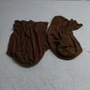 SUBRTEX  Couch Arm Covers 2pcs Chair Arm Protectors Universal Elastic Sofa Stretch Armrest Cover Sofa Side Towels Office Recliner Couch Loveseat Cloth (Brown)