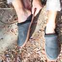 FLOJOS Men's Carl Sherpa Lined Slipper (Black)