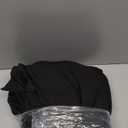 Amazon Basics Lightweight Super Soft Easy Care Breathable Microfiber 4-Piece Bed Sheet Set with 14-Inch Deep Pockets, Wrinkle Resistant, Full, Black, Solid