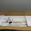 White and Gold Ceiling Fans with Lights and Remote, 52inch Modern Gold Ceiling Fan ETL Listed, 3 Down rods, 3 blades Gold Fan Reversible Quiet DC Motor, Timer,6-Speed for Outdoor Indoor,52in,White Gold