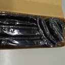 Kochorie 360 Pieces Black Plastic Cutlery Set Disposable Plastic Utensils Heavy Duty Flatware Set Includes 120 Knives 120 Forks 120 Spoons for Party Birthday