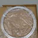 QDiShi 16 Inch Lazy Susan, Heavy Duty Swivel Turntable Aluminum Bearing Metal Rotating Turntable Bearings Swivel Plate Hardware for Dining-Table and Workbench (16 inch)