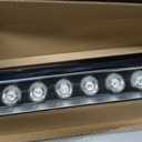 2 Pack Outdoor Wall Washer Lights , 72W 5000K Daylight White Wall Washer Lighting, IP67 Waterproof 4ft 120V Linear Led Wall Light Bar for Outdoor Indoor Building Sign, Hurches, Garden, Courtyards Lighting