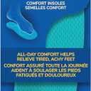 Dr. Scholl's Memory Fit Plus Massaging Gel, Comfort Insoles, Memory Foam & Gel, All-Day Comfort, Arch Support, Distributes Pressure,Shock Absorbing,Trim Insert to Fit Shoe, Women Size 6-10, 2 Pair