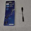 Phillips Lighting to 3.5mm Audio Adapter Black and White Fabric Cable
