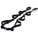 THERABAND Stretch Strap with Loops to Increase Flexibility, Dynamic Stretching Tool for Athletes Including Dancers, Cheerleaders, Gymnasts, Runners, Pilates and Yoga Elastic Stretch Out Band (Portable)