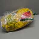 Hungdao 1 Pack 4 Feet Christmas Light up Inflatable Duck Pool Float with LED Lights Giant Glow in The Dark Blow up Large Rubber Duck for Holidays Carnival Festival Party Decoration