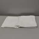 Comfort Beddings King Pillowcases Set of 4 – 100% Organic Cotton, 600 Thread Count Sateen, Soft & Comfy Pillow Covers with Envelope Closure, White, King Size 20 x 40 Inches