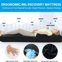 BALAPET BBL Mattress After Surgery with Hole for Sleeping, High Density Brazilian Butt Lift Recovery Bed with Adjustable Headrest & Lumbar Support, Washable Cover, Large up to 198 lbs & 5'11"