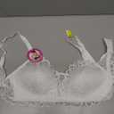 Bali Womens Lace Desire Wirefree Bra, M, White