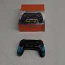 Turquvix Wireless Controller Compatible with PS-4/Pro/Slim (Midnight Black)