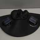 Solar Powered Fan Hat for Men Women Wide Brim Hat with 2 Fans UPF 50+ Outdoor Fishing Beach Sun Hat