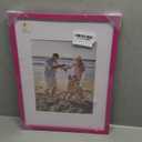 decorUhome 12x16 Picture Frame, Display 8.5x11 Certificate with Mat or 12x16 Poster without Mat, Wall Mounting Photo Frame, Magenta, 1 Pack