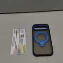 TORRAS 360°Spin Magnetic Stand for Google Pixel 9 Pro Case/Pixel 9 Case, 12FT Military Protection, Compatible with Magsafe, Shockproof Translucent Slim Pixel 9 Pro Phone Case with Ring Holder