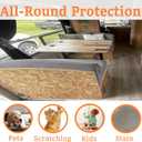 Camper Cushion Covers, 2 Pack Rv Seat Covers Rv Dinette Seat Cover Light Gray, Machine Washable Universal Fit for Camper Seat Covers Dinette Booth