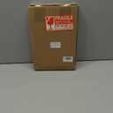 NIKKY HOME Small Oval Wall Mirror, Vintage Wood Frame with Bird Decor Decorative Hanging Wall-Mounted Mirrors for Bathroom, Living Room, Office, Brown