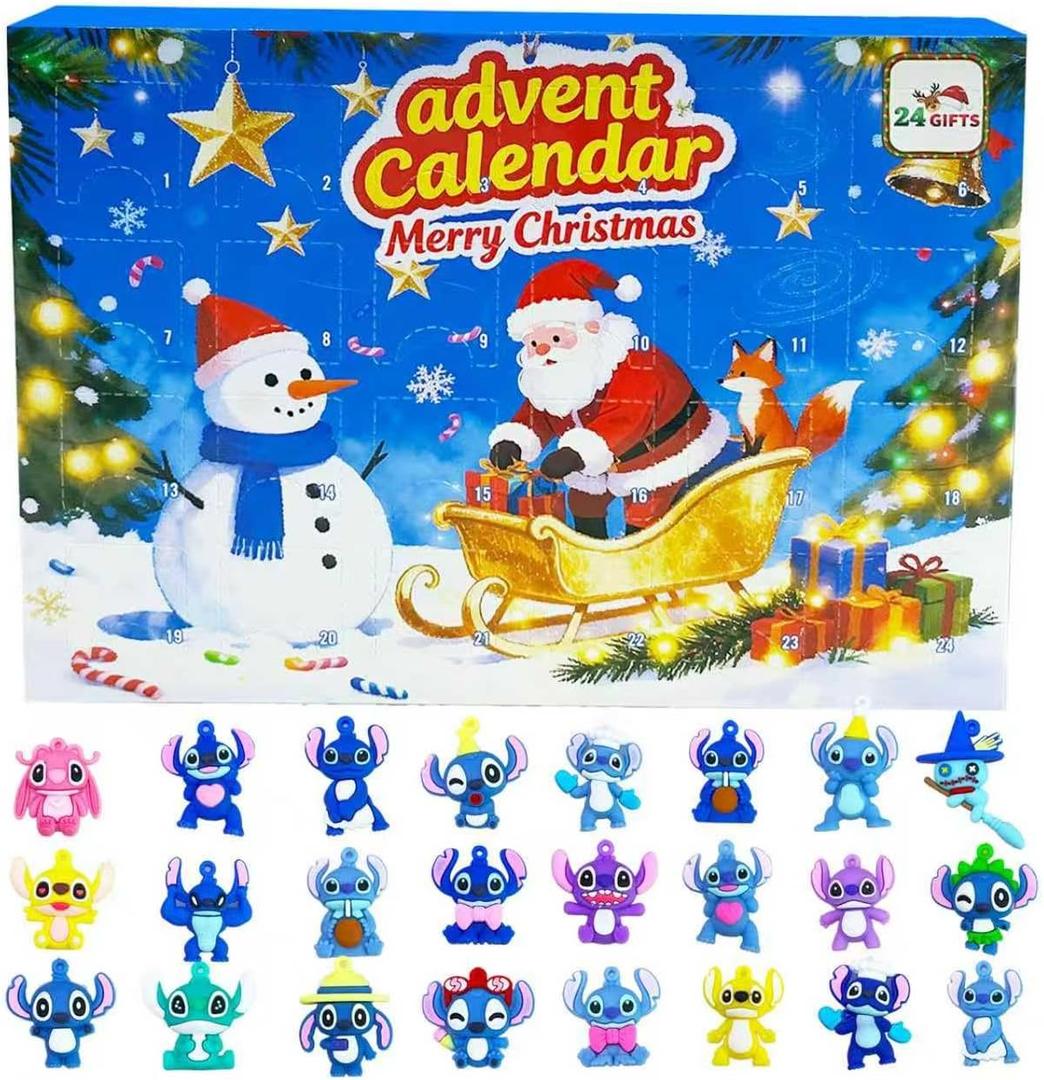 2025 Accessories Advent Calendars,24 Days of Christmas Countdown Calendar