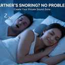 Under Pillow Speakers Bluetooth for Sleeping,Mini Portable Bed Thin Speaker Built-in White Noise Sound Machine Headphone for Side Sleeper(Blue)