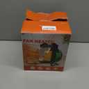 SISUPASSIE Outdoor Heaters for Patio, 1500W Portable Garage Heater with Overheat Protection & 3S Fast Heating, Non-Slip Cushion, Electric Space Heater for Patio, Garage, Greenhouse, Bedroom, Green