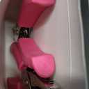 Single Hole Punch, 2 Pcs 1/4" and 1/8" Hole Puncher with Pink Soft Grip for Home, Office and Classroom, Handheld Circle Small Hole Paper Punch for Crafts, Scrapbooks, Tags, Tickets