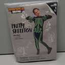 Spooktacular Creations Halloween Skeleton Costume Kids Girls, Toddlers Skeleton Jumpsuit for Cosplay (Black, S)