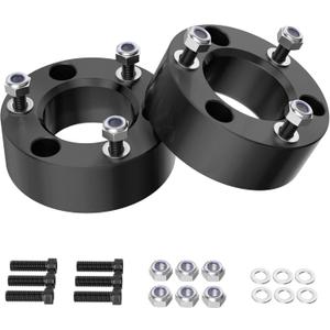 Richeer 3 inch Leveling Lift Kit Compatible with 2004-2026 F150, Leveling Lift Kit Fit for 2004-2026 F150 2WD 4WD, 2003-2018 Expedition Forged Front Strut Spacers Raise the Front of your F150 by 3"