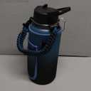 DYSANKY 32 oz Insulated Water Bottle | Thickened Stainless Steel Vacuum Metal | Portable Sports Water Jug for Gym and Hiking with Straw, Carrier Bag, Handle Strap | BPAFree 32 oz