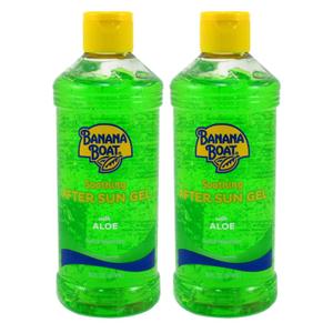 Banana Boat, Aloe Aftersun Gel, 16 Ounce - Pack of 2