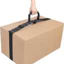 Box Carry Strap with Handle 74.8 Inch Adjustable Straps for Battery Box Handheld Belt Carrying Straps for Safely Moving and Lifting Heavy Boxes