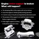 Engine Motor & Transmission Mount Compatible with MINI 2014-2022 Cooper & 2016-2022 Cooper Clubman & 2014-2023 Cooper Countryman 1.5L 2.0L,2016-2022 X1 & 2018-2023 X2 & 2020-2023 228I M235I 2.0L 3PCS