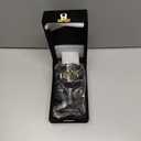 Solid Brass Gothic Chalice  Handmade Embossed Medieval Wine Goblet  Black & Gold Royal Vintage Cup  Unique Decor & Drinkware  6 Inch, Antique Floral Design