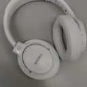 BERIBES Bluetooth Headphones Over Ear, 65H Playtime and 6 EQ Music Modes Wireless Headphones with Microphone, HiFi Stereo Foldable Lightweight Headsets, Deep Bass for Home Office Cellphone PC Ect. (White)