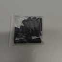 uxcell 12 Pcs Silicone Rubber Tapered Plug, 4mm to 8mm High-Temperature Solid Rubber Stoppers Silicone Plugs for Hole Plugs, Spraying, Coating, Painting Protection, Black, 20mm