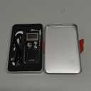 Voice Recorder 16GB Capacity Voice Activated Recording Device Digital Voice Recorder for Lectures, Meetings, Interviews Audio Recorder with USB Rechargeable WAV/MP3 Tape Recorder (16GB)