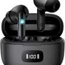 Earbuds, Wireless Earbuds 2026 Bluetooth 5.3 Headphones, 56Hrs Hi-Fi Stereo Deep Bass Earphones with 4 ENC Noise Cancelling Headphones Mics, IPX7 Waterproof Ear Buds for iPhone Android Phones Laptop