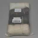 Set of 4 Soft Textured Decorative Throw Pillow Covers 18x18 Inch Cozy Farmhouse Cushion Cover Square Accent Pillow Cases for Bed Couch Sofa Living Room, Neutral