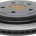 ACDelco Silver 18A2694A (19298545) Non-Coated Rear Disc Brake Rotor