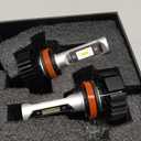 SEALIGHT H11/h8/h9 Bulbs, 5-Min Plug and Play, Quick Installation, Fanless Light No Noise, IP67 Non-Polarity, Powersports Accessory Lights, IP67 Waterproof, Pack of 2