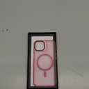 [Upgraded Full Camera Protection] for iPhone 17 Case with Camera Cover Stand [Fit for MagSafe][10FT Mil-Grade Protection] Translucent Magnetic iPhone 17 Phone Case, Pink