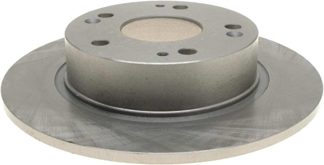ACDelco Silver Rear Brake Rotor 18A1339A | GM 19261833 Brake Rotors for Select Honda Accord, Acura RDX and more
