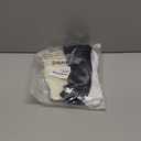 3 Pairs Slouch Socks Women, Long Winter Thigh High Boot Scrunch Socks, Warm Soft Slouchy Sock for Women Size 5-11 (Black, White, Light Grey)